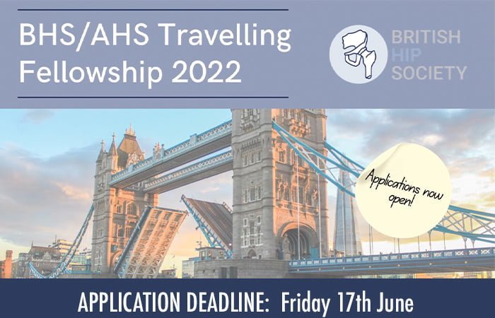 BHS / AHS Travelling Fellowship 2022