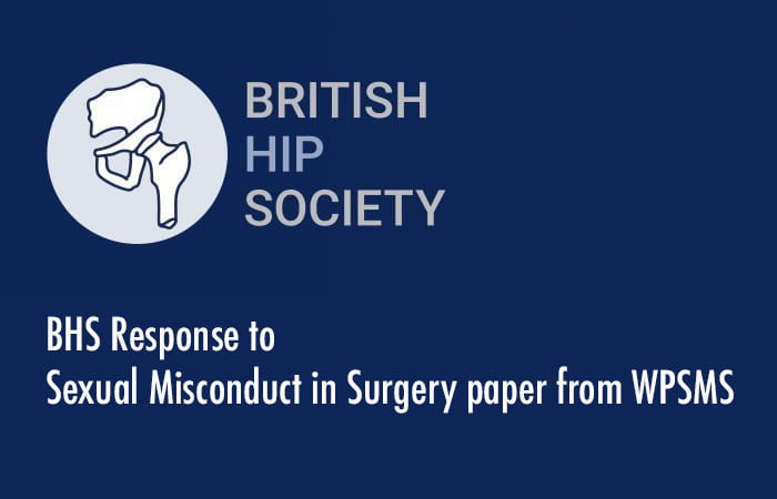 BHS Response to Sexual Misconduct in Surgery paper from WPSMS